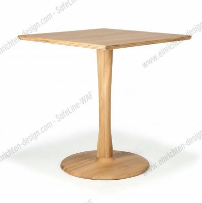 Torsion Oak Dining Table Square Ethnicraft